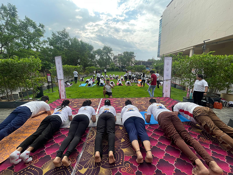 Celebrate International Yoga Day at VR Nagpur!